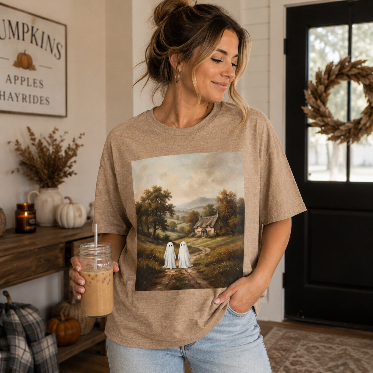 Ghostly Cottage Tee