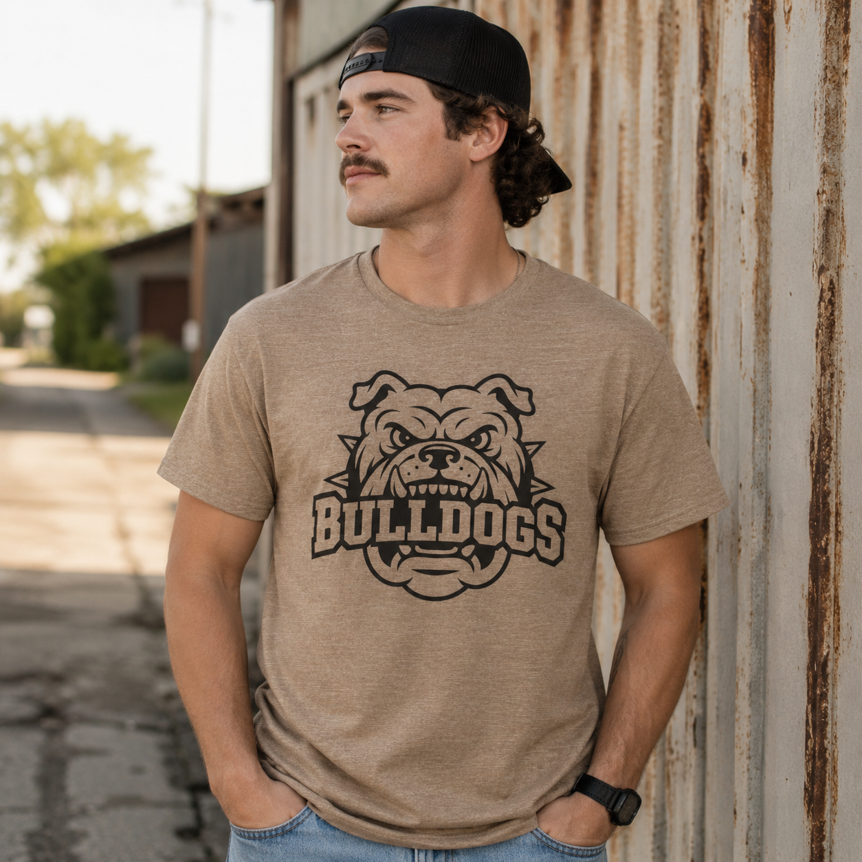 Bulldogs Mascot Tee