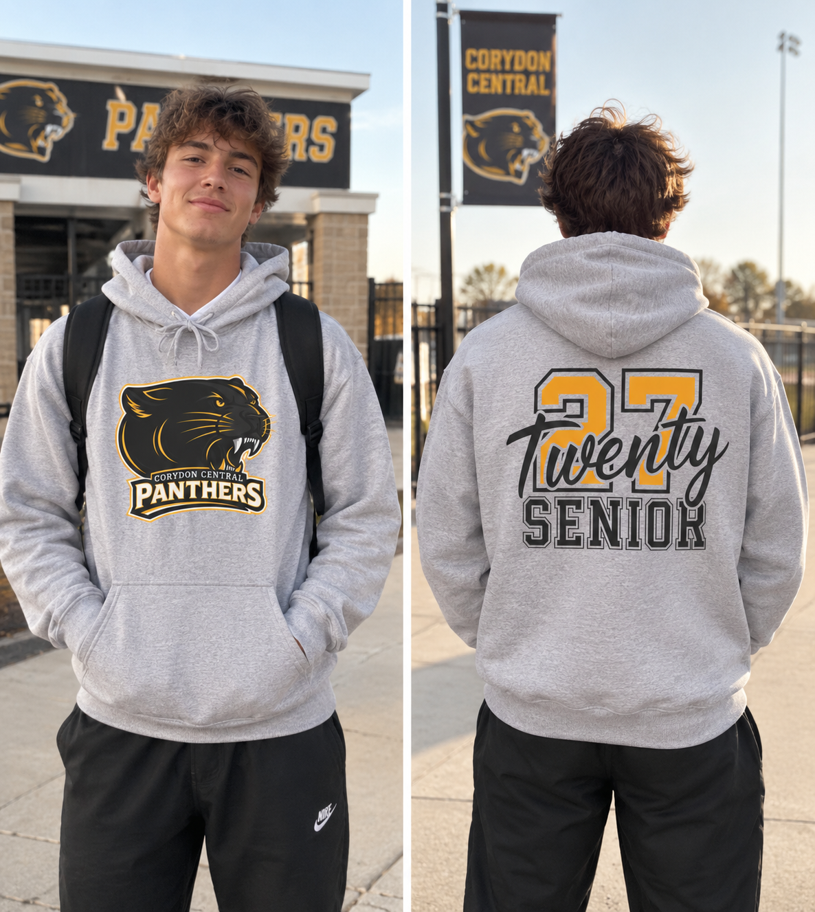 Custom Senior Hoodie — Class of 2027