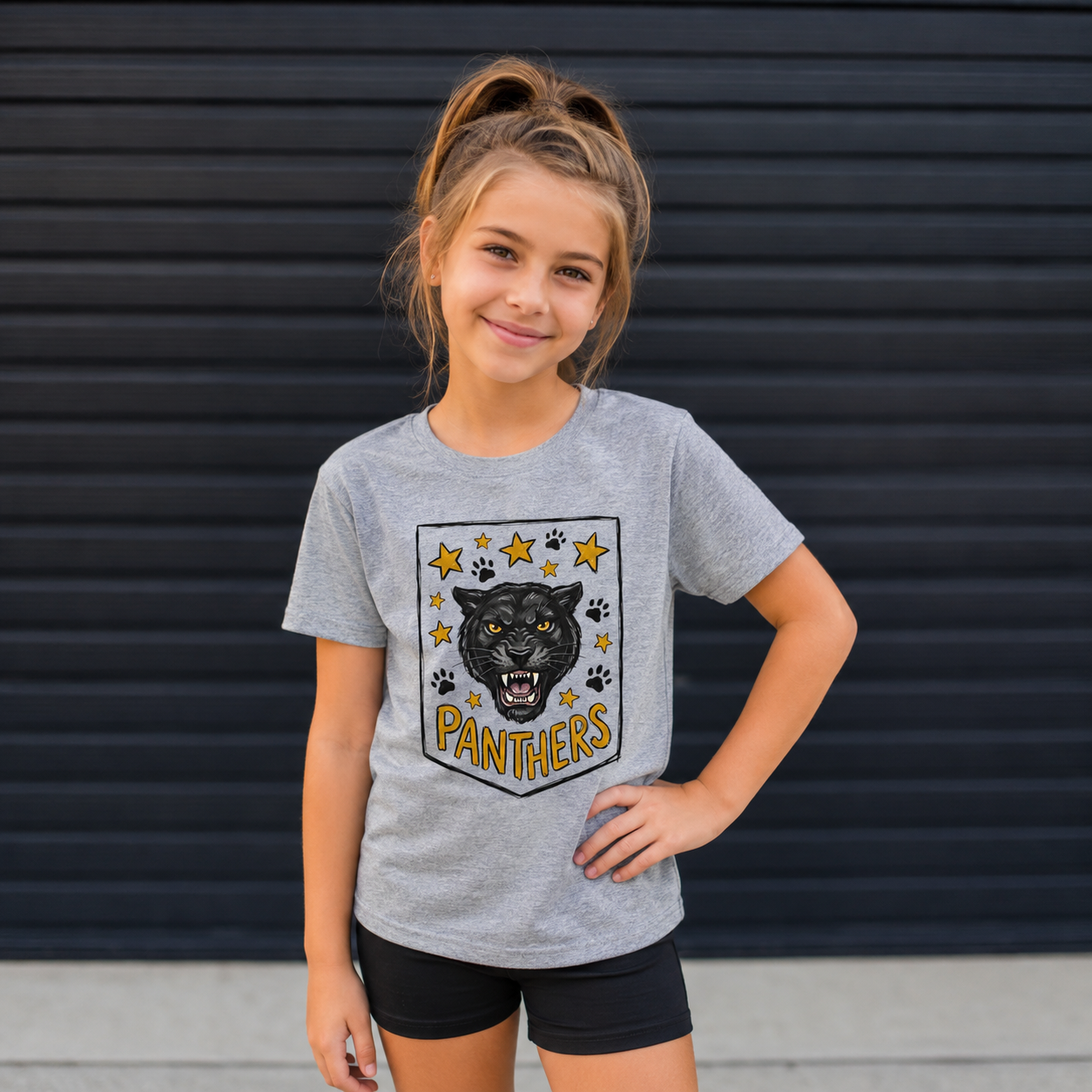 Panthers School Spirit Youth Tee