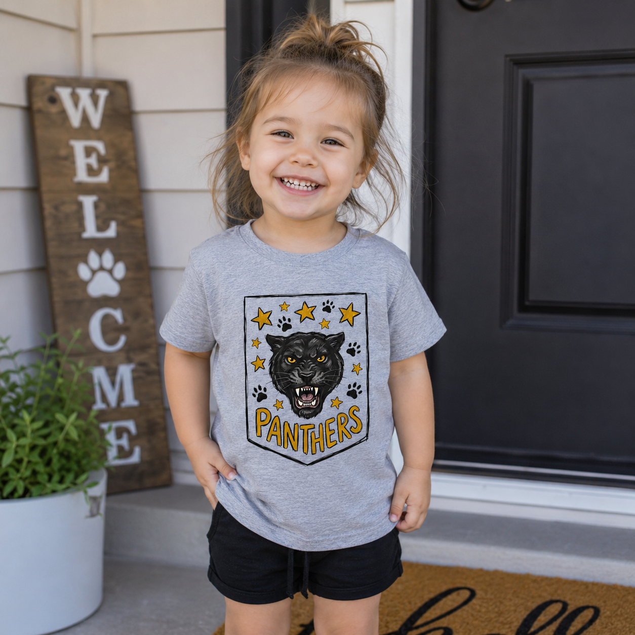 Panthers School Pride Toddler Tee
