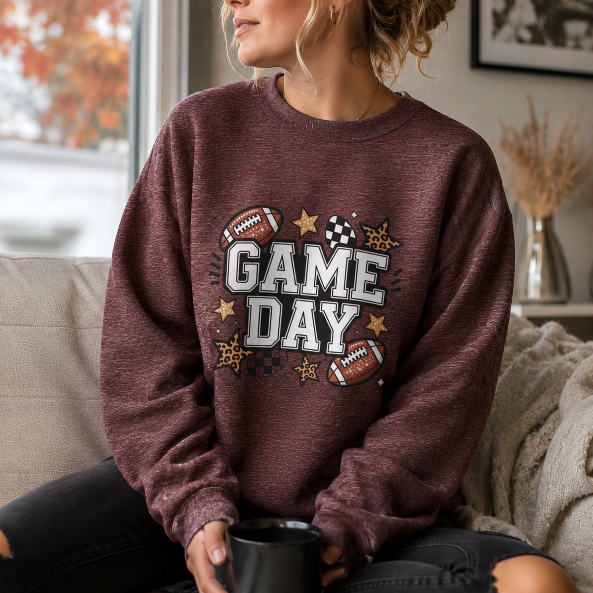 Game Day Crewneck Sweatshirt