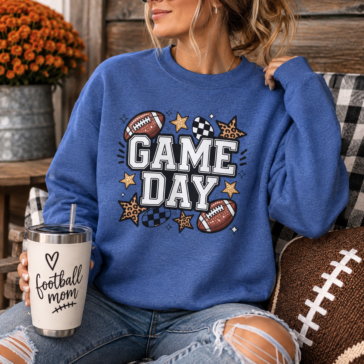 Game Day Crewneck Sweatshirt