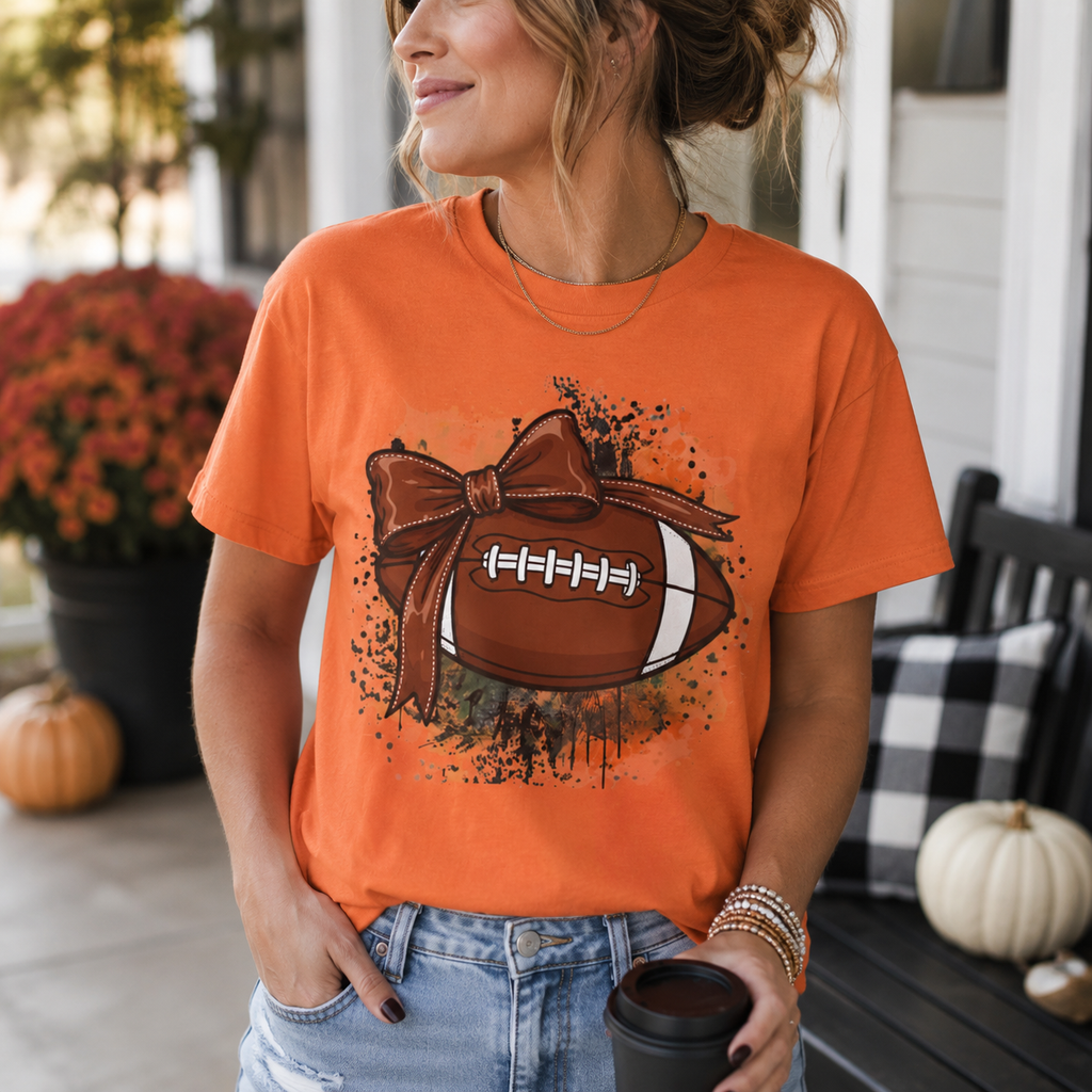 Coquette Football T-Shirt
