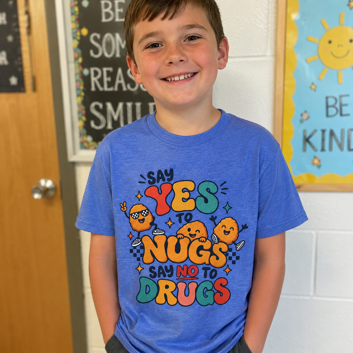 "Say Yes to Nugs, Say No to Drugs" Youth Tee