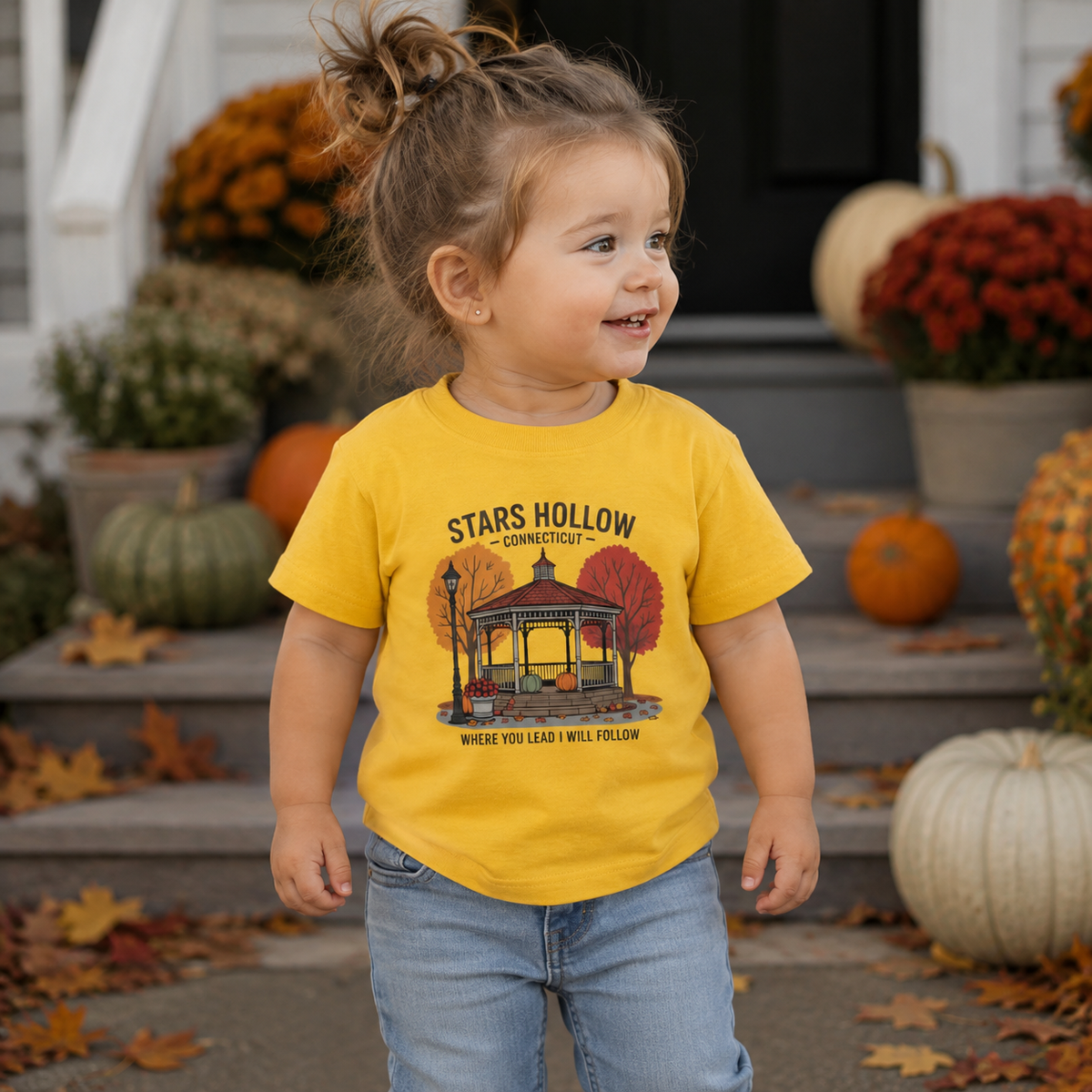 Stars Hollow Gazebo Graphic Toddler Tee