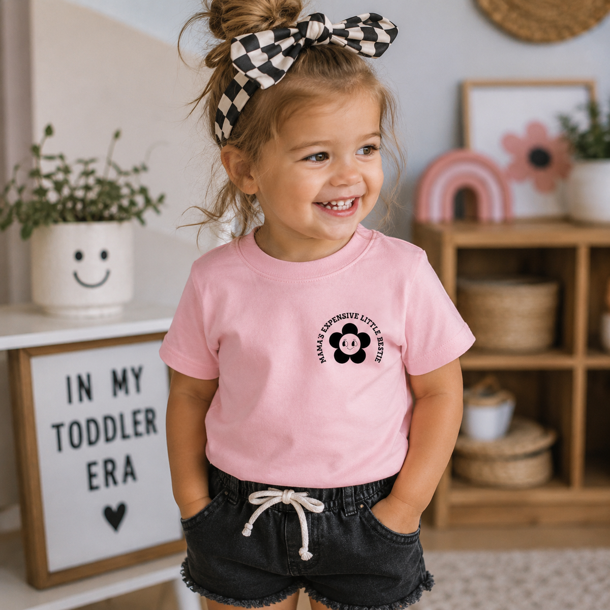 "Mama’s Expensive Little Bestie" Toddler Tee