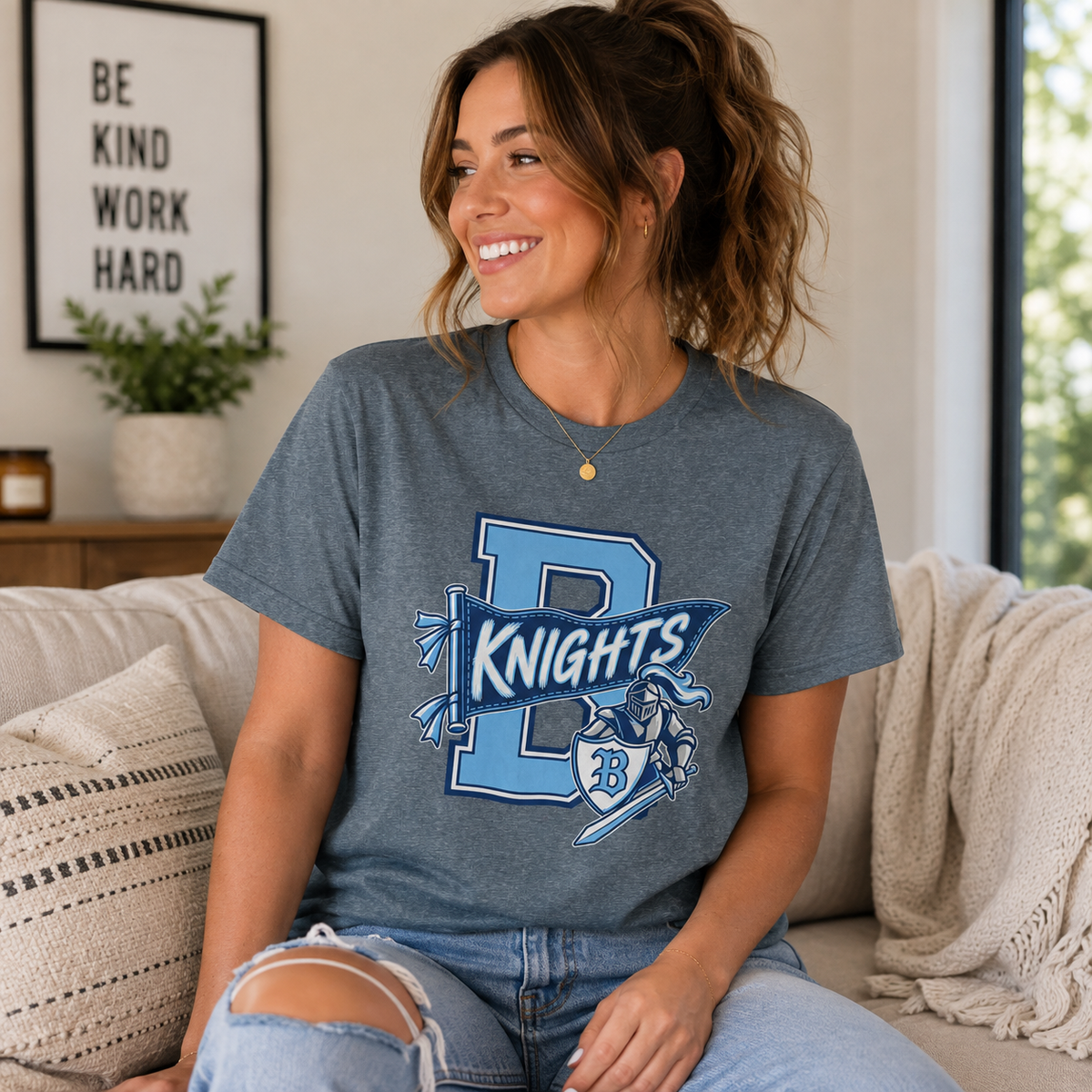 Knights B Logo T‑Shirt
