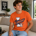 Longhorns Vintage Varsity Tee
