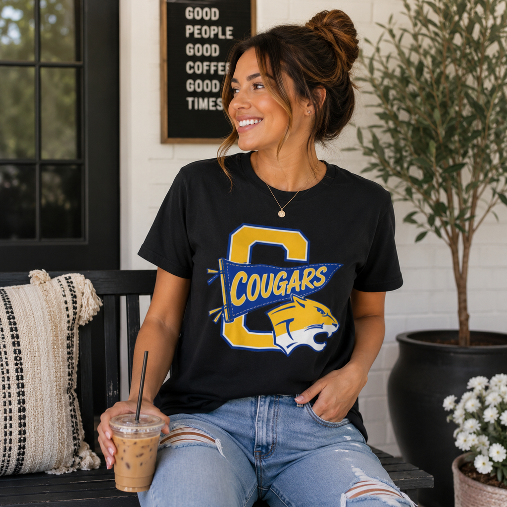 Cougars Varsity Logo T-Shirt