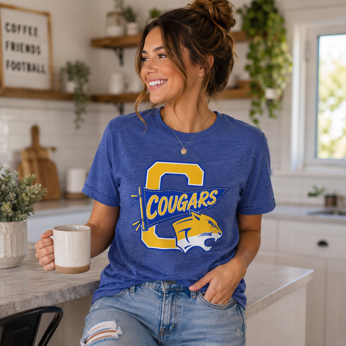 Cougars Varsity Logo T-Shirt
