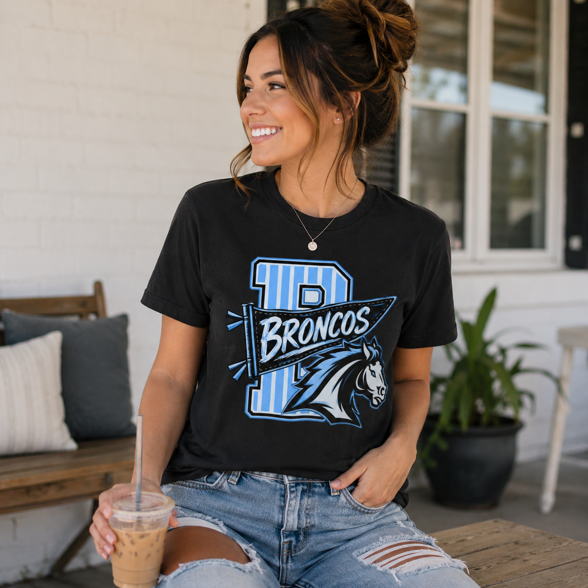 Broncos Mascot Tee