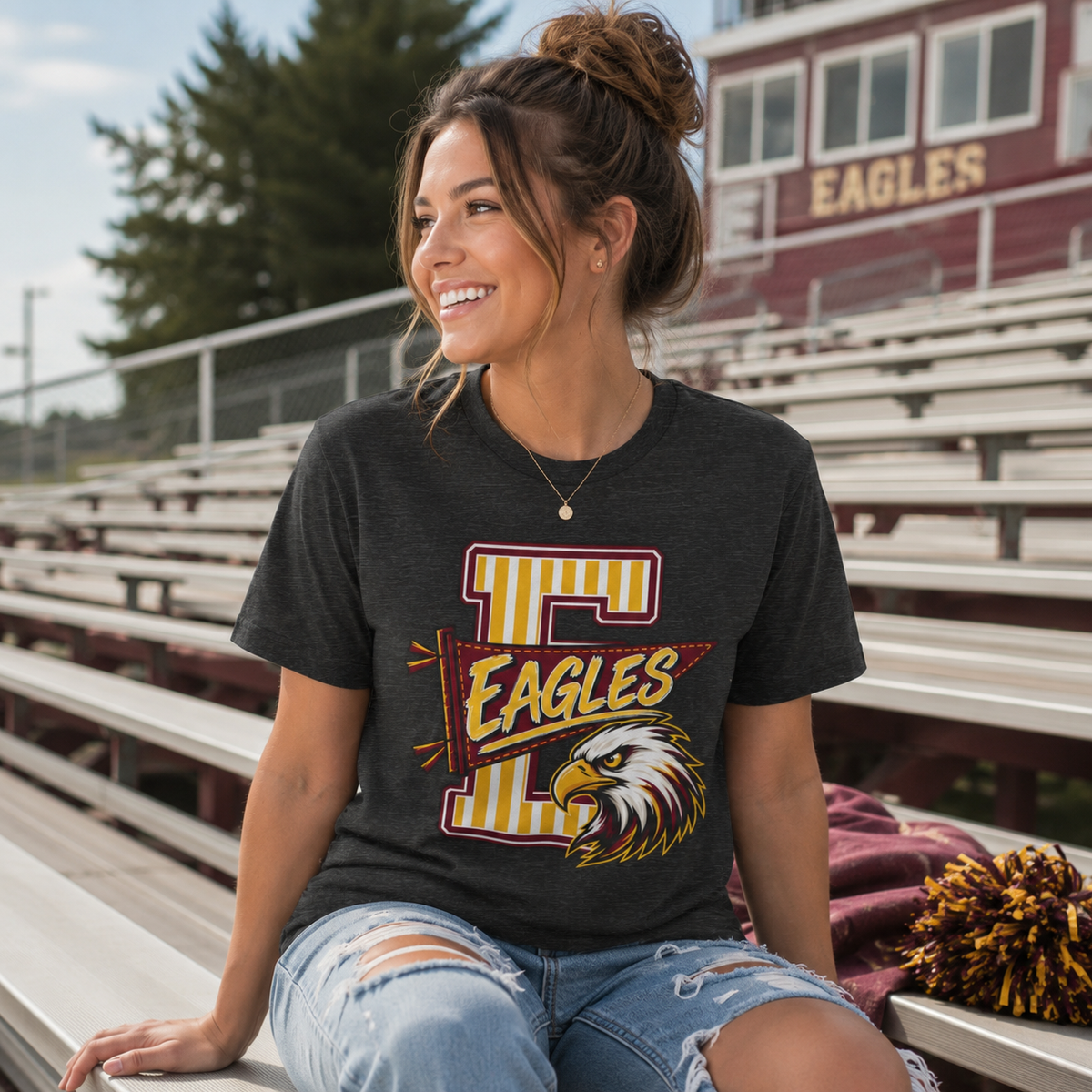 Eagles Letterboard Graphic Tee