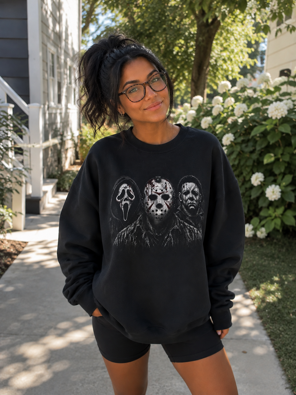 Horror Icons Crewneck Sweatshirt