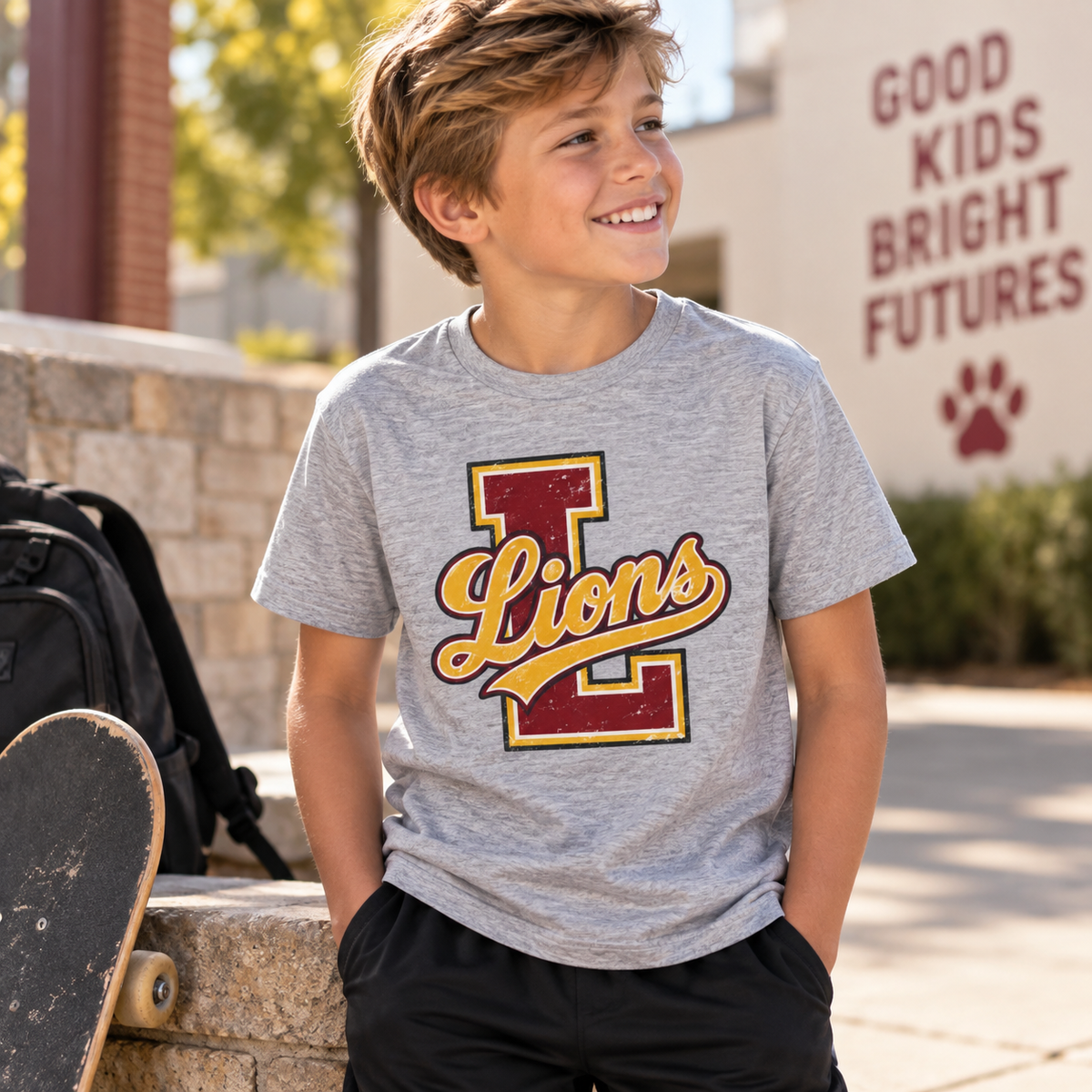 Letterman School Spirit Youth T-Shirt