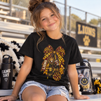 School Spirit Football Bow Design ("Custom")