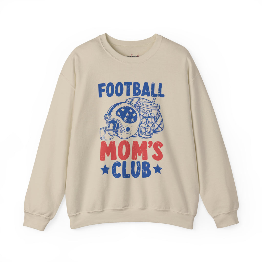 Football Mom's Club Crewneck Sweatshirt