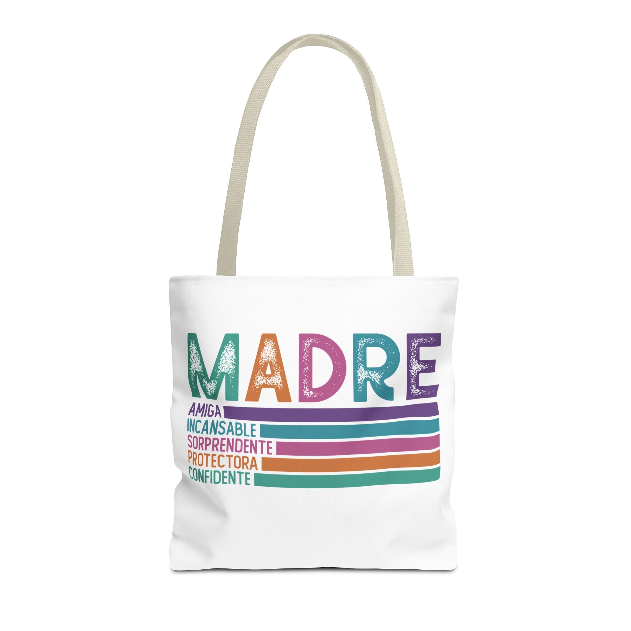 MADRE Colorful Stripes Spanish Mother Appreciation Gift