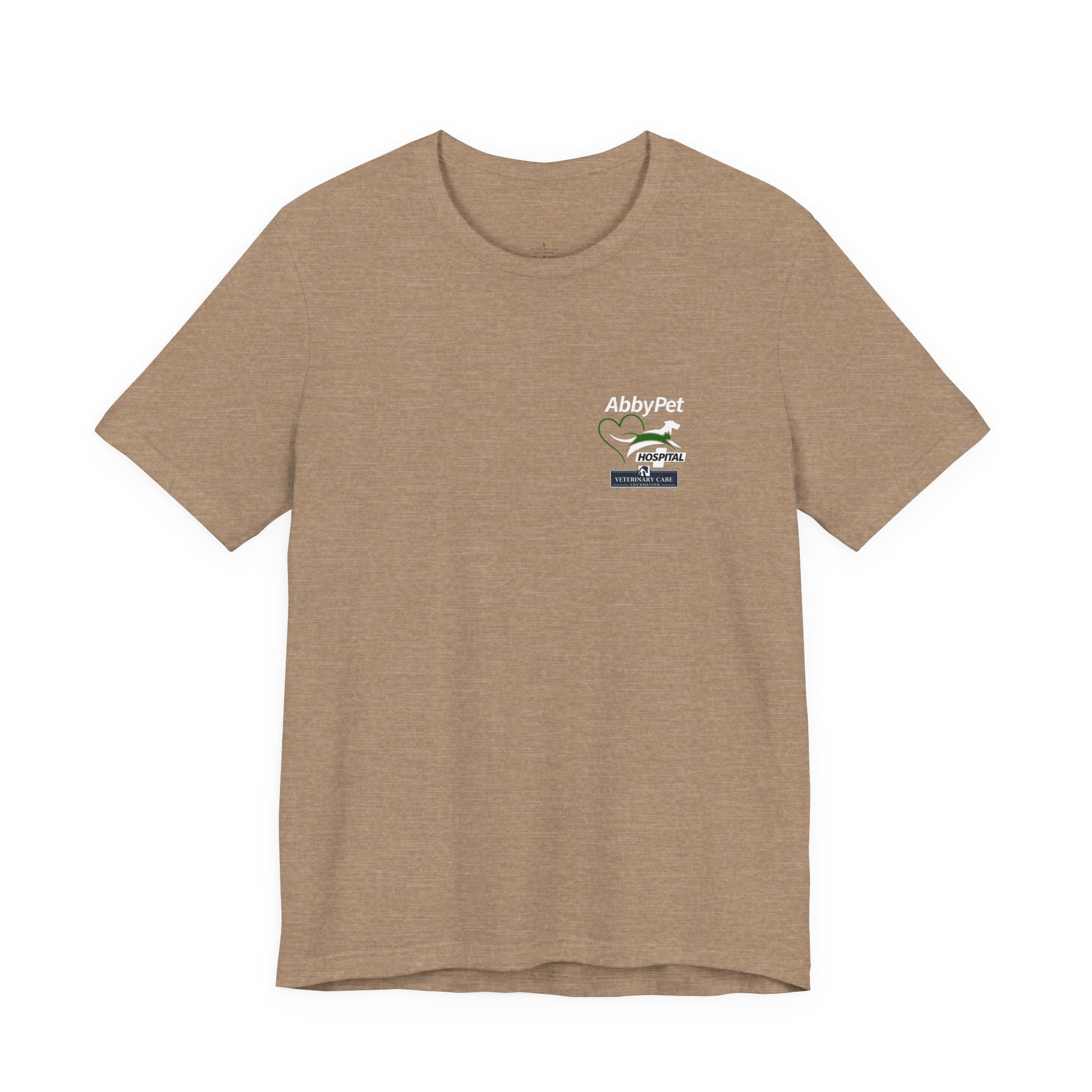 Custom Tee aat Abby Pet Hosptail - Proceeds will be donated to Abby Pet Hospital VCF fund.