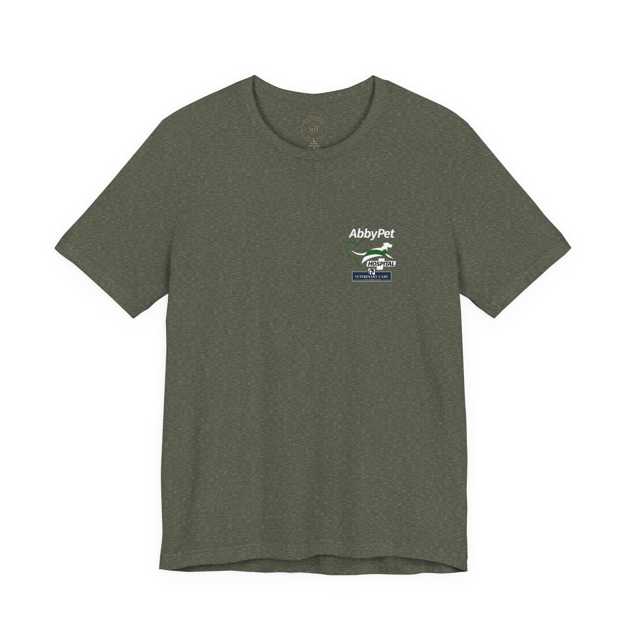 Custom Tee aat Abby Pet Hosptail - Proceeds will be donated to Abby Pet Hospital VCF fund.
