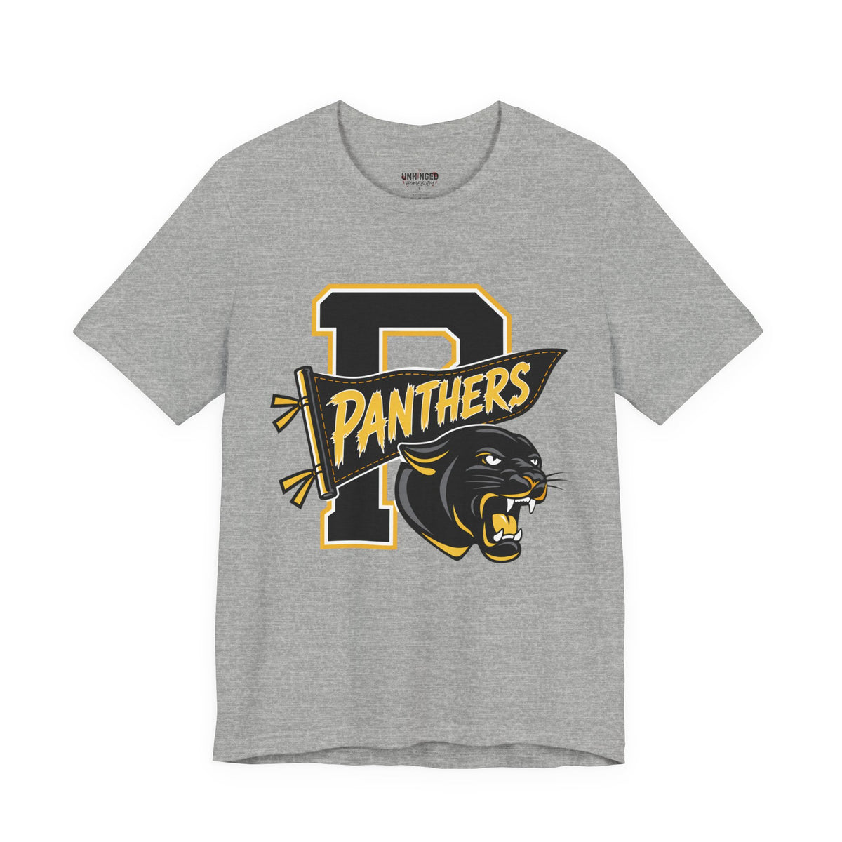 Panthers Vintage Letterman Tee
