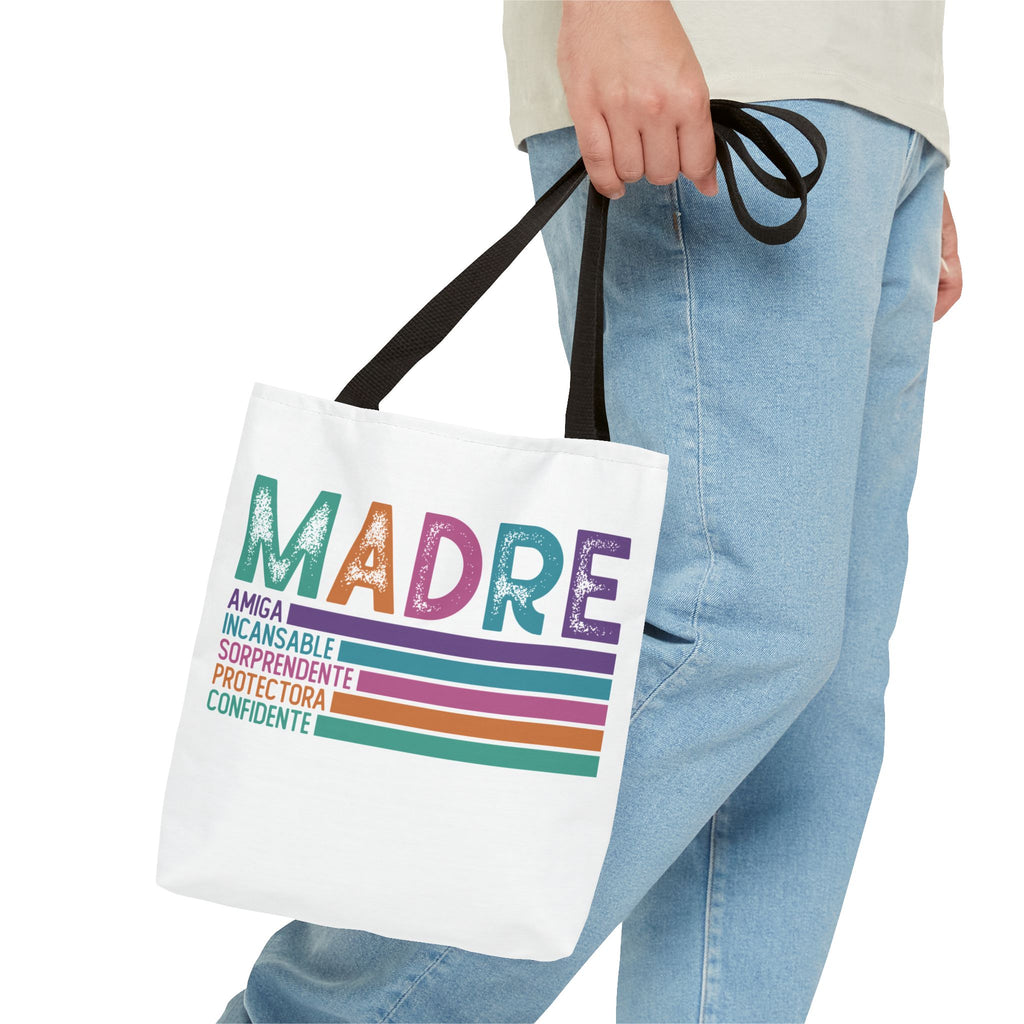 MADRE Colorful Stripes Spanish Mother Appreciation Gift