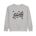"Howdy" Stars Graphic Pullover for Kids