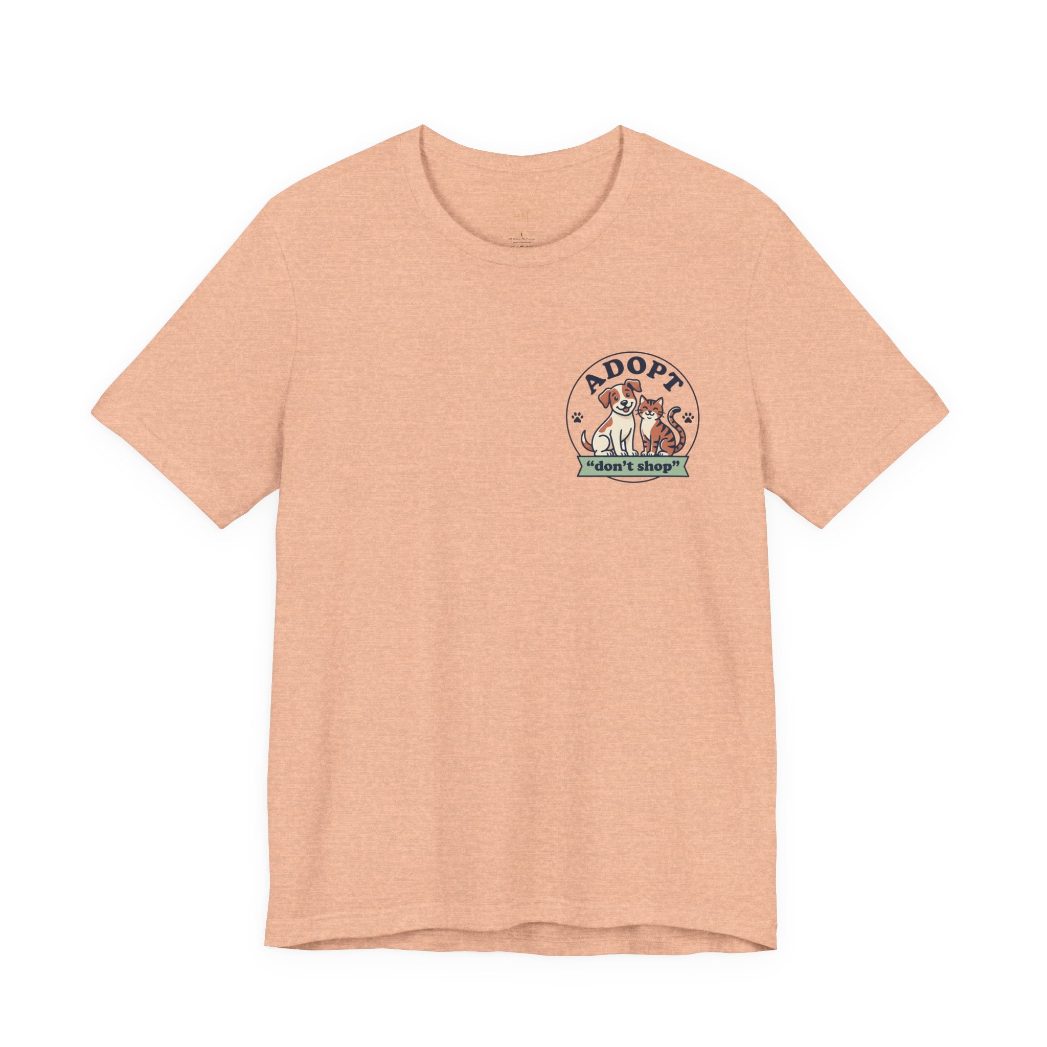 Support Your Local Shelter Graphic  T‑Shirt