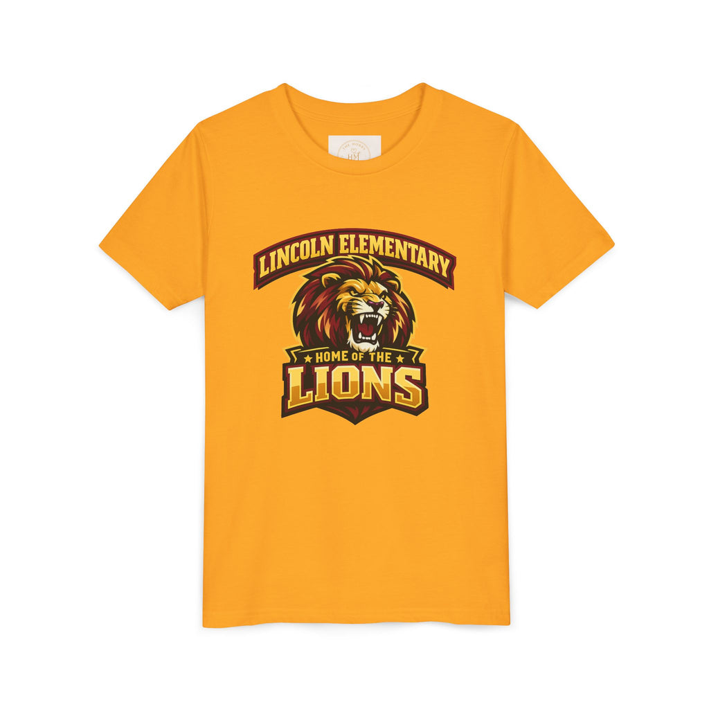 Youth Lions School Spirit Short Sleeve Tee
