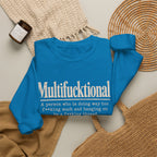 Multifucktional  Crewneck Sweatshirt