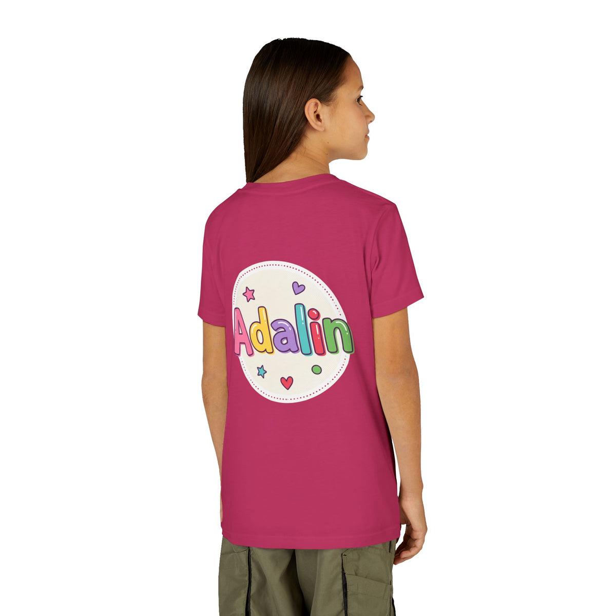 "First Grade" Colorful Back-to-School Shirt (Personalized Name Option)