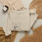 Corgi Cocktail Crewneck Sweatshirt