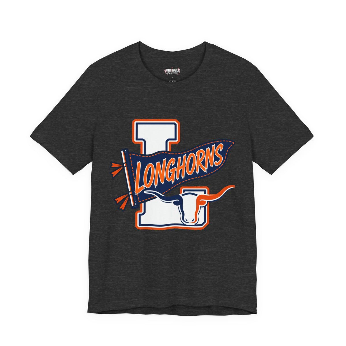 Longhorns Vintage Varsity Tee