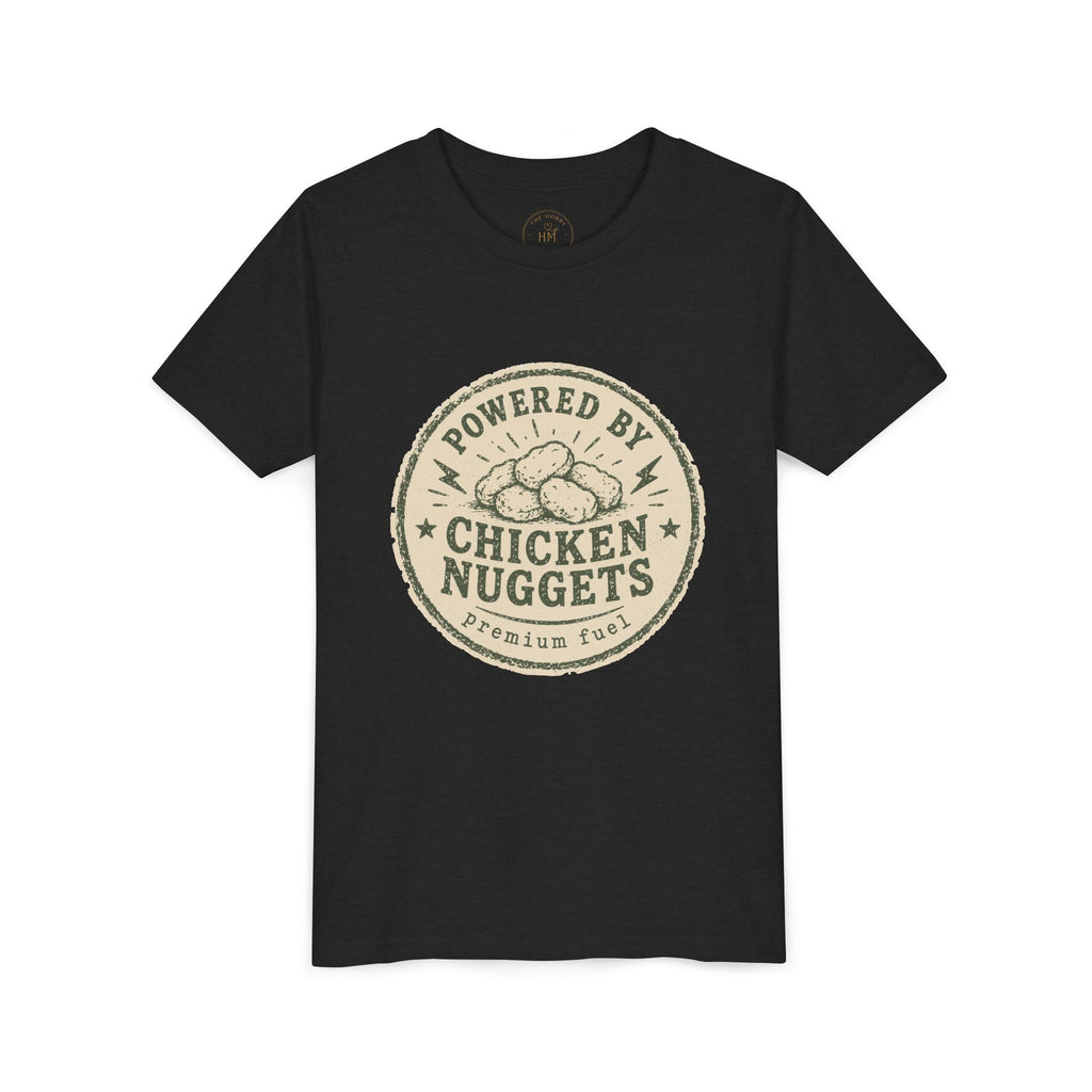 Powered by Chicken Nuggets Youth Graphic T-Shirt