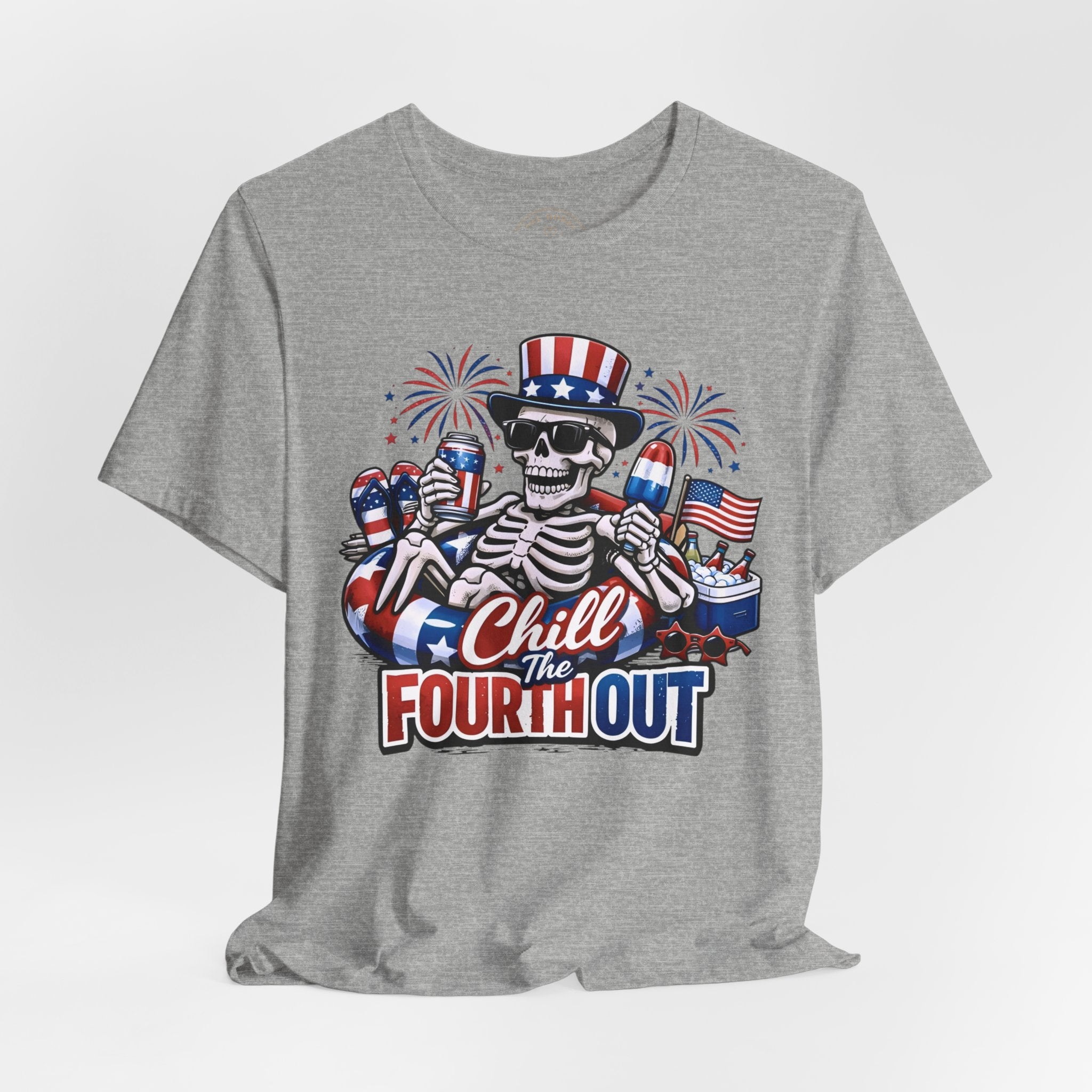 "Chill the Fourth Out" Fourth Of July T-Shirt