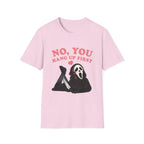 No you Hang Up First Halloween Graphic Tee