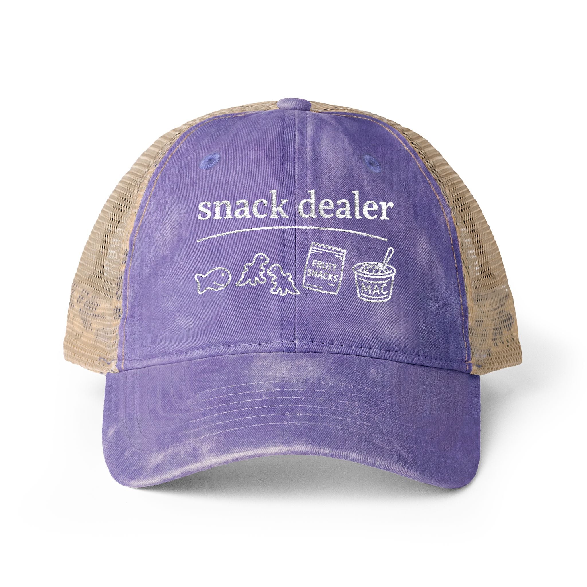 Snack Dealer  Washed Mesh Hat