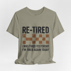 Re-Tired Checkerboard T-Shirt