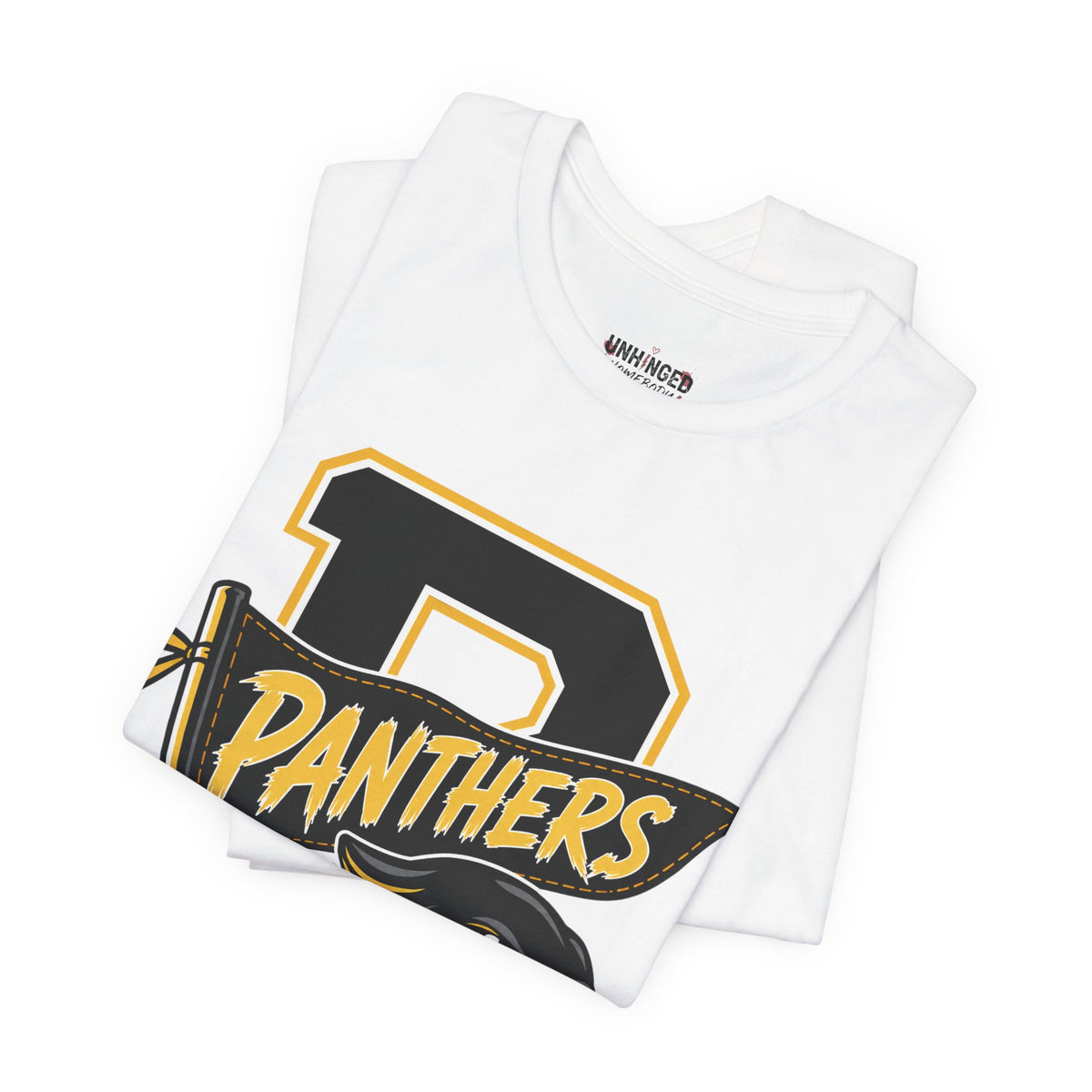 Panthers Vintage Letterman Tee