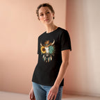 Cow Skull Floral Tee