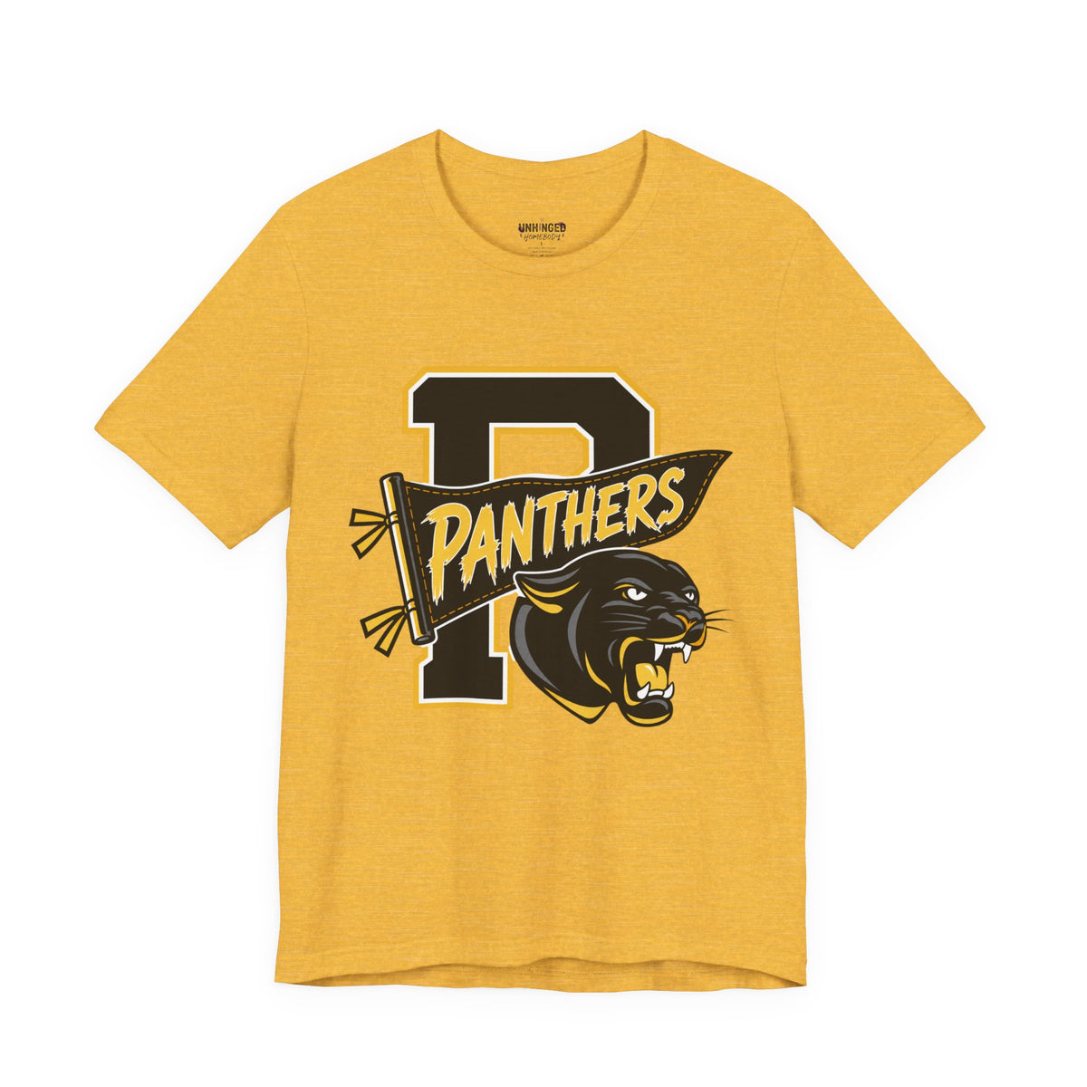 Panthers Vintage Letterman Tee