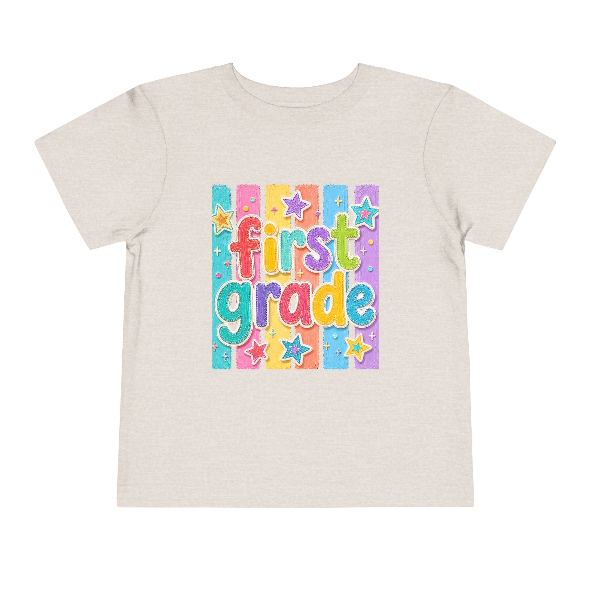 Toddler First Grade Short Sleeve Tee
