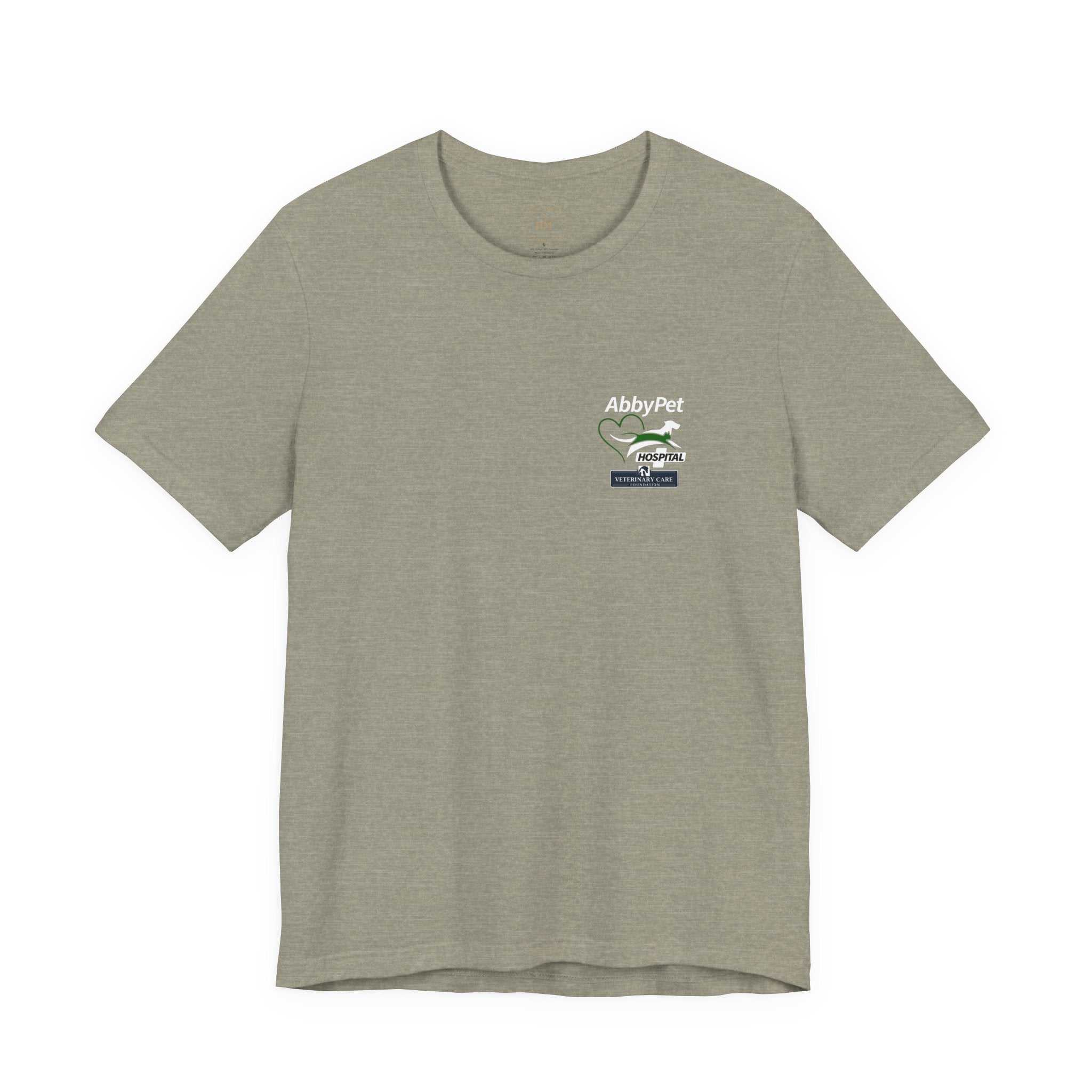 Custom Tee aat Abby Pet Hosptail - Proceeds will be donated to Abby Pet Hospital VCF fund.