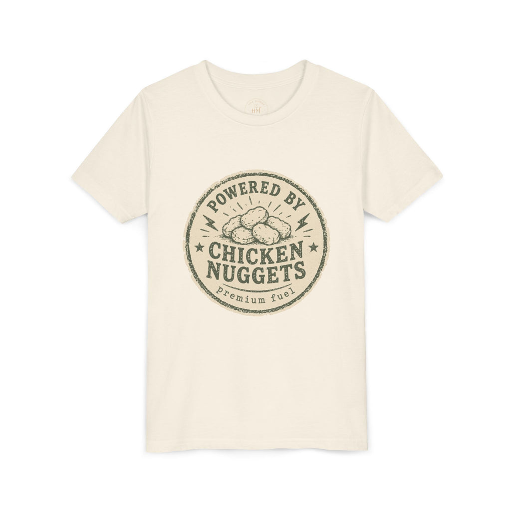 Powered by Chicken Nuggets Youth Graphic T-Shirt