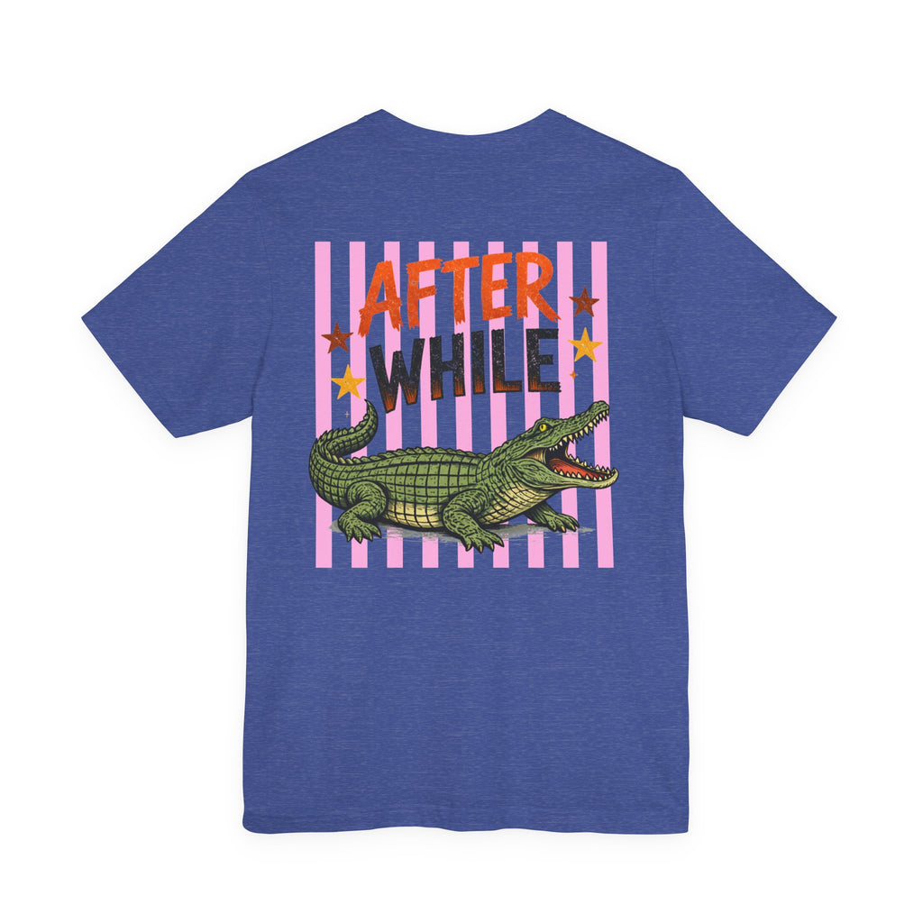 Later Alligator Graphic T-Shirt – Retro Crocodile Graphic Tee