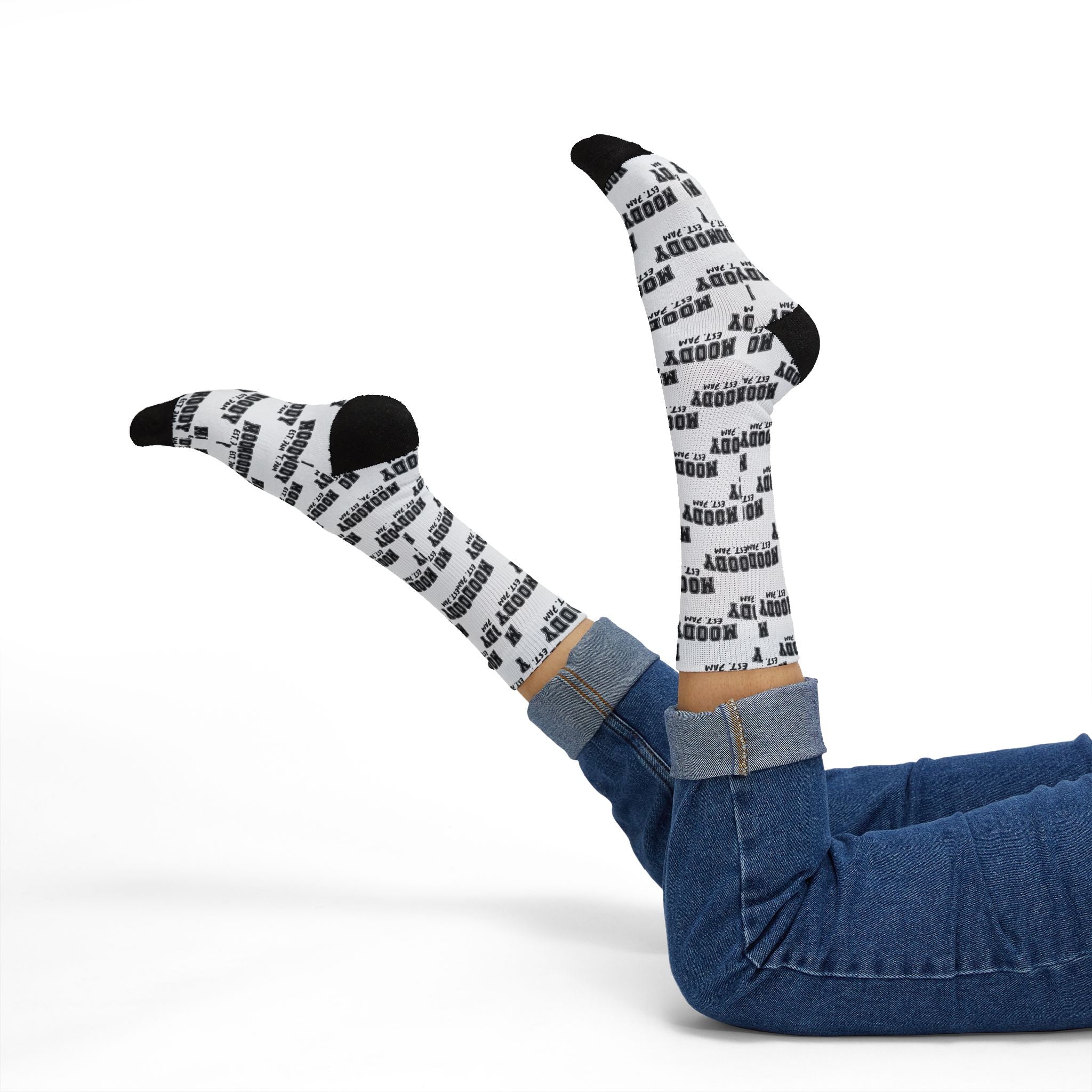 Moody Socks Black