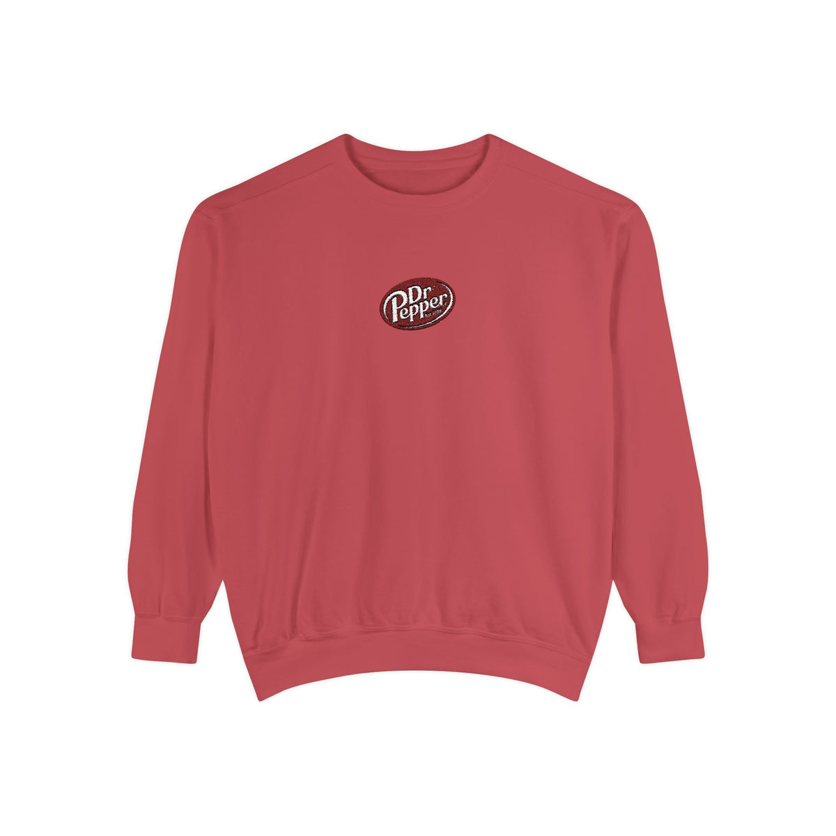 Dr Pepper Logo Garment-Dyed Sweatshirt