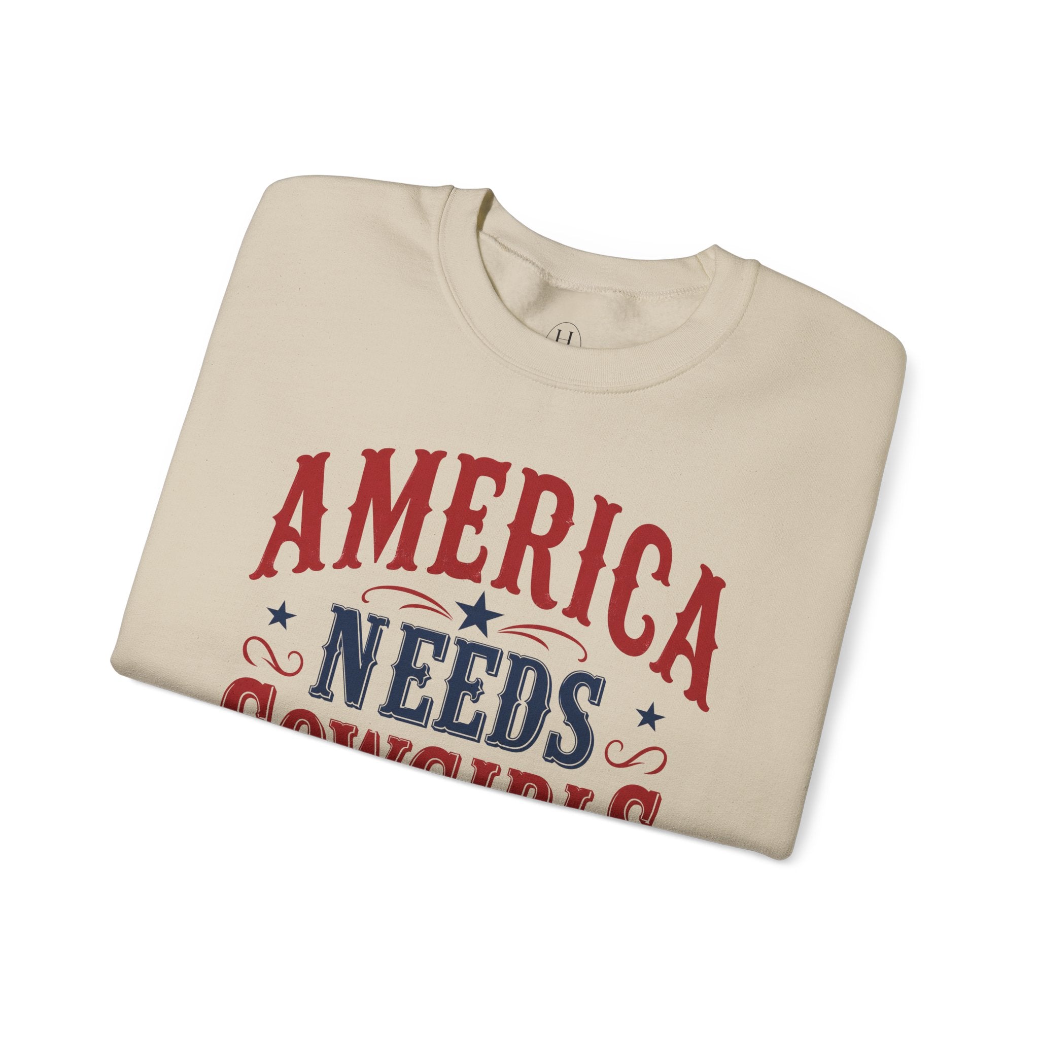America Needs Cowgirls Sweatshirt