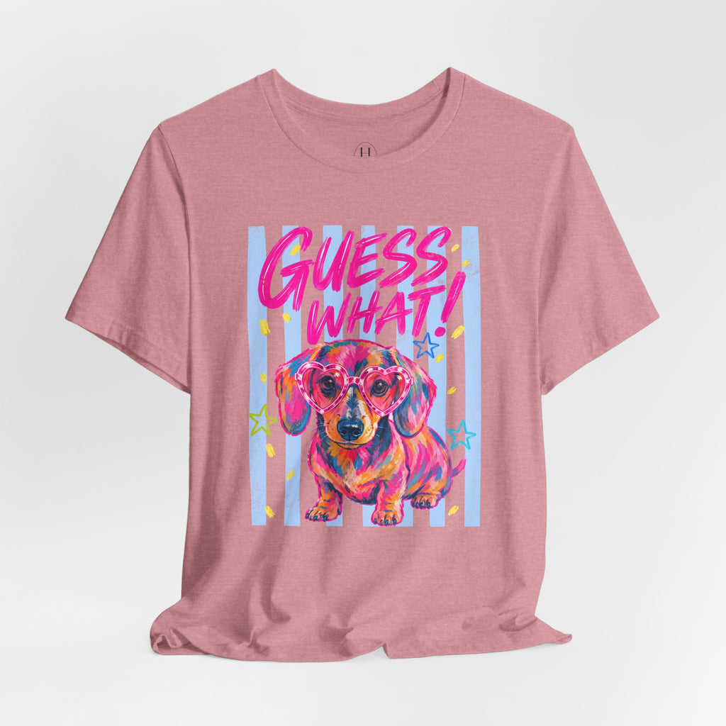 'Guess What? Wiener Butt' Graphic Tee