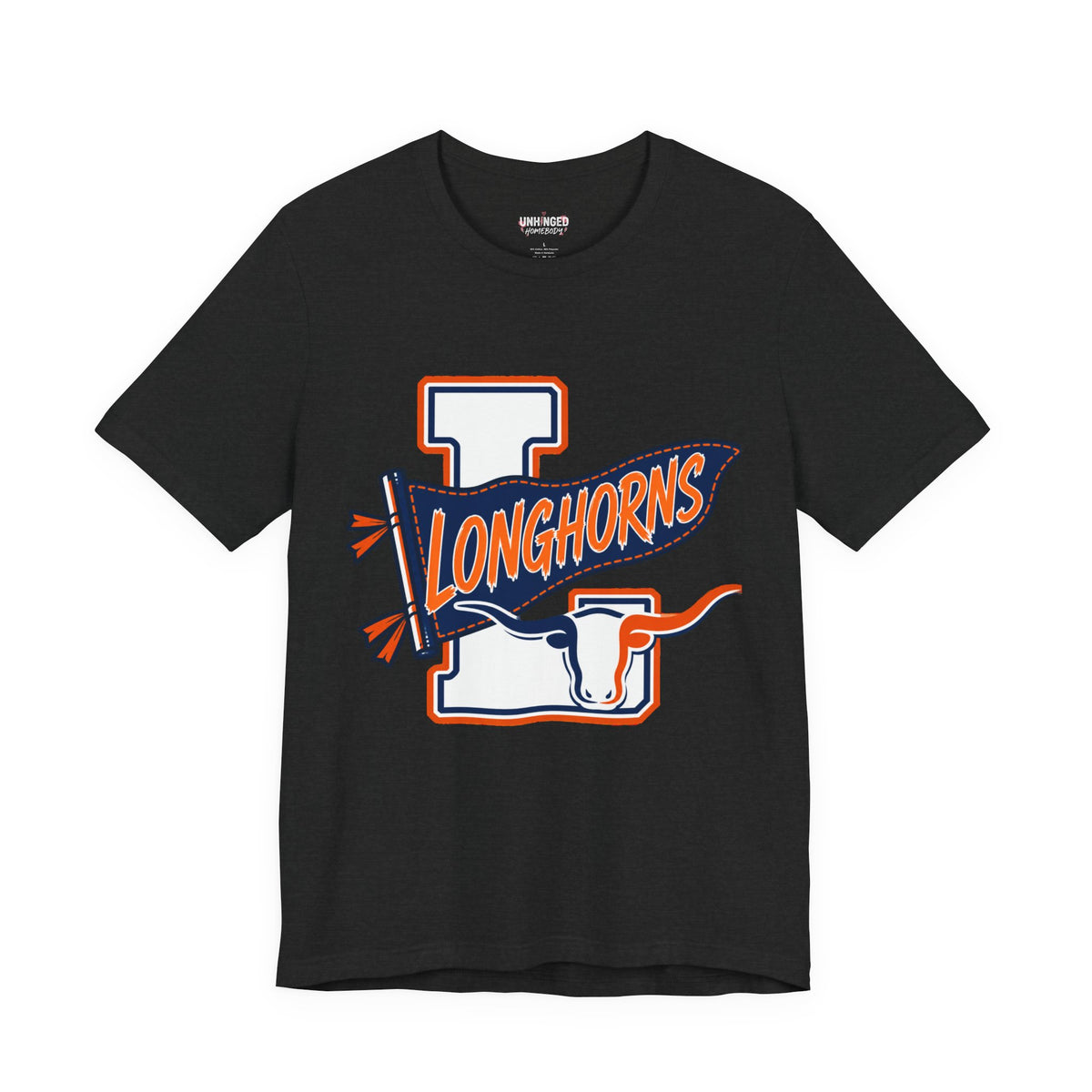 Longhorns Vintage Varsity Tee